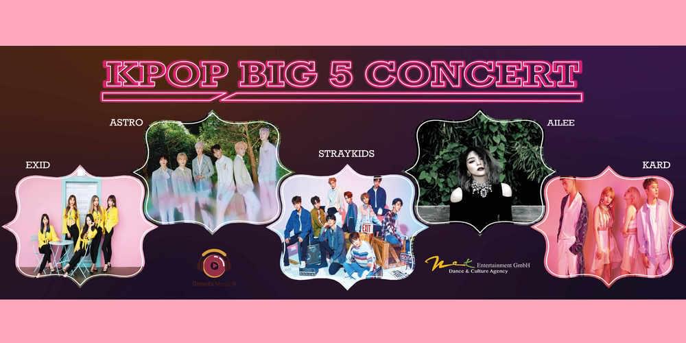 Tickets 2019 K-POP Big5 Concert, in Düsseldorf